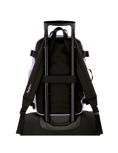 63225H2 MOCHILA ADAP. 40CM. PJL ARIS COLORFUL LILA