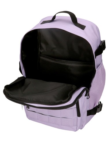 63225H2 MOCHILA ADAP. 40CM. PJL ARIS COLORFUL LILA