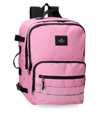 63228C9 MOCHILA ADAP. 44CM. PJL ARIS COLORFUL ROSA