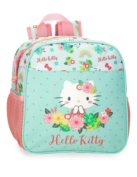 4122041 MOCHILA 25CM. FLORAL KITTY