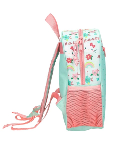 4122141 MOCHILA 28CM. FLORAL KITTY