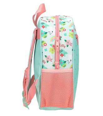 41221F1 MOCHILA ADAP. 28CM. FLORAL KITTY 2