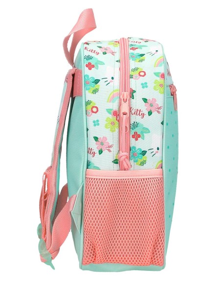 41221F1 MOCHILA ADAP. 28CM. FLORAL KITTY