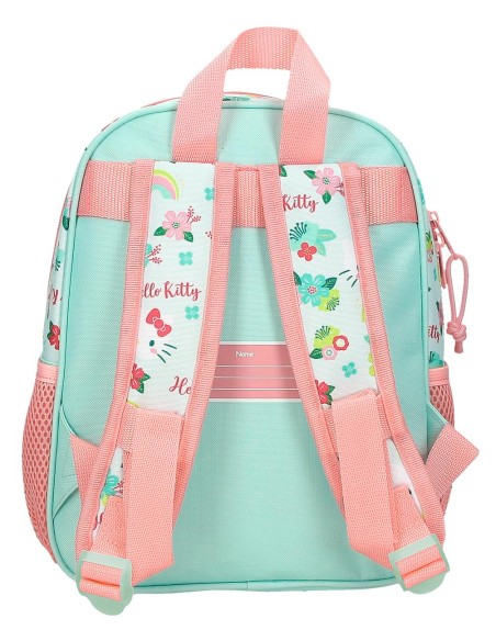 41221F1 MOCHILA ADAP. 28CM. FLORAL KITTY
