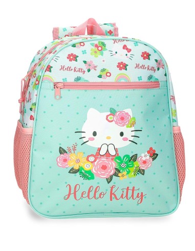 4122241 MOCHILA 33CM. FLORAL KITTY
