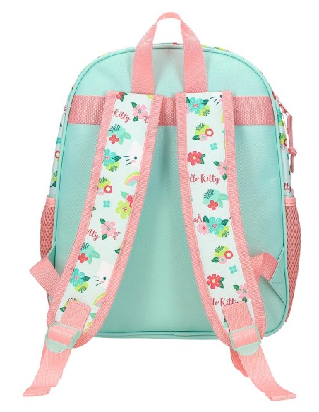 4122241 MOCHILA 33CM. FLORAL KITTY