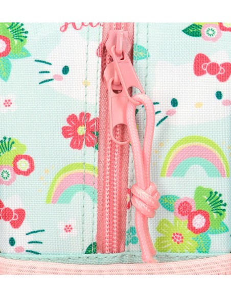 4122241 MOCHILA 33CM. FLORAL KITTY