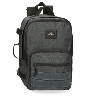 63325C8 MOCHILA ADAP. 40CM. PJL ARIS EVERGREEN DENIM OSCURO 2