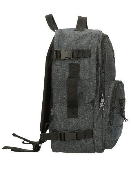 63325C8 MOCHILA ADAP. 40CM. PJL ARIS EVERGREEN DENIM OSCURO 63325C8 MOCHILA ADAP. 40CM. PJL ARIS EVERGREEN DENIM OSCURO