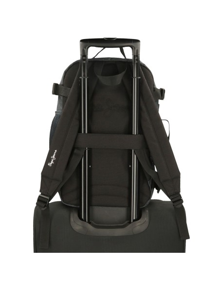 63325C8 MOCHILA ADAP. 40CM. PJL ARIS EVERGREEN DENIM OSCURO 63325C8 MOCHILA ADAP. 40CM. PJL ARIS EVERGREEN DENIM OSCURO