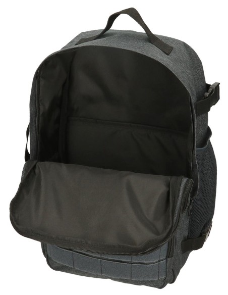 63325C8 MOCHILA ADAP. 40CM. PJL ARIS EVERGREEN DENIM OSCURO 63325C8 MOCHILA ADAP. 40CM. PJL ARIS EVERGREEN DENIM OSCURO