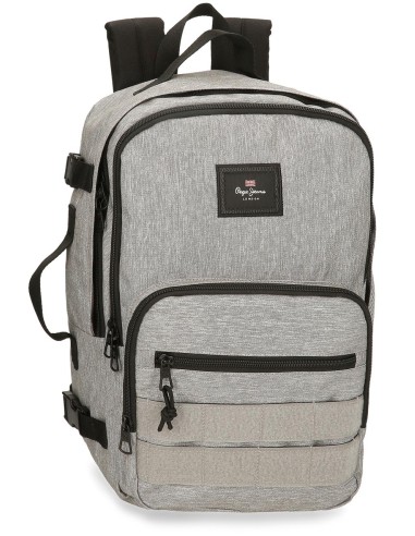 63325H1 MOCHILA ADAP. 40CM. PJL ARIS EVERGREEN GRIS
