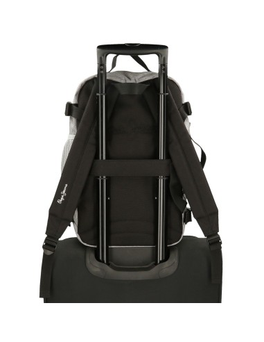 63325H1 MOCHILA ADAP. 40CM. PJL ARIS EVERGREEN GRIS