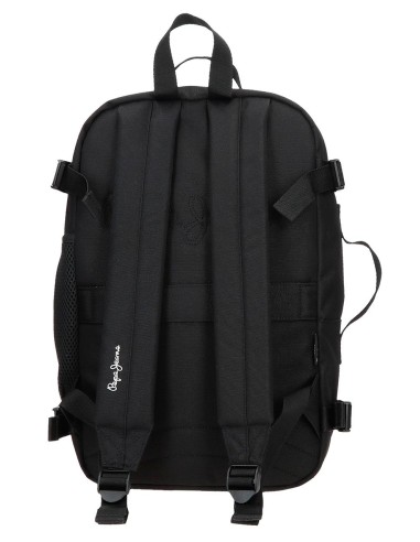 6332521 MOCHILA ADAP. 40CM. PJL ARIS EVERGREEN NEGRO
