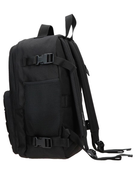 6332521 MOCHILA ADAP. 40CM. PJL ARIS EVERGREEN NEGRO