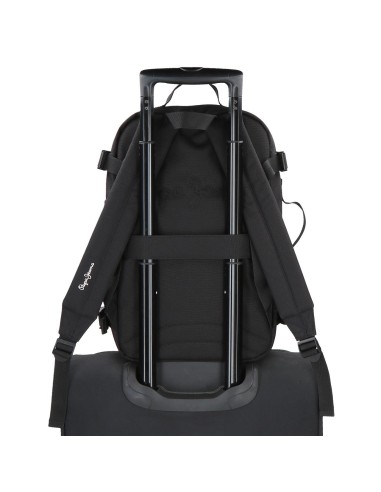 6332521 MOCHILA ADAP. 40CM. PJL ARIS EVERGREEN NEGRO