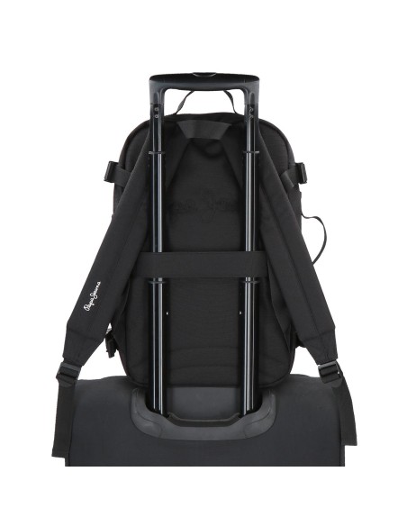 6332521 MOCHILA ADAP. 40CM. PJL ARIS EVERGREEN NEGRO