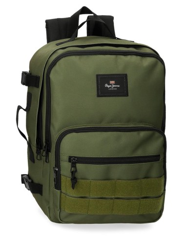 63325C3 MOCHILA ADAP. 40CM. PJL ARIS EVERGREEN CAQUI OSCURO