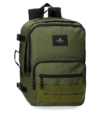 63325C3 MOCHILA ADAP. 40CM. PJL ARIS EVERGREEN CAQUI OSCURO 2