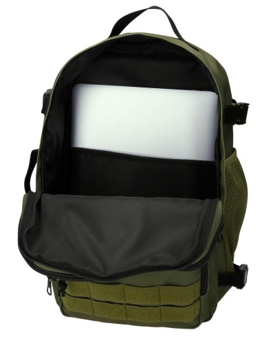 63325C3 MOCHILA ADAP. 40CM. PJL ARIS EVERGREEN CAQUI OSCURO