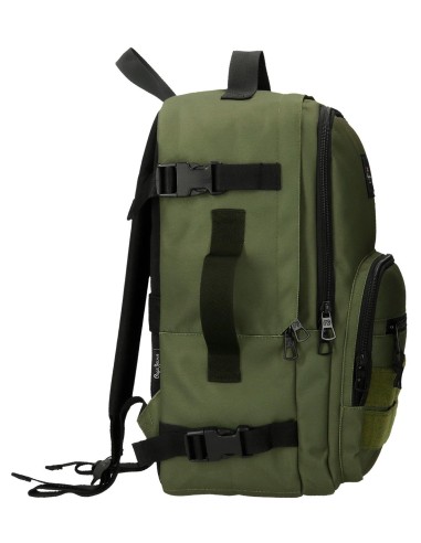 63325C3 MOCHILA ADAP. 40CM. PJL ARIS EVERGREEN CAQUI OSCURO