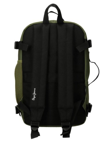 63325C3 MOCHILA ADAP. 40CM. PJL ARIS EVERGREEN CAQUI OSCURO