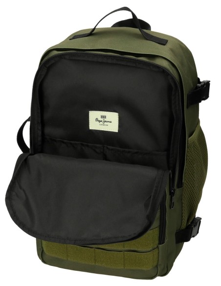 63325C3 MOCHILA ADAP. 40CM. PJL ARIS EVERGREEN CAQUI OSCURO 63325C3 MOCHILA ADAP. 40CM. PJL ARIS EVERGREEN CAQUI OSCURO