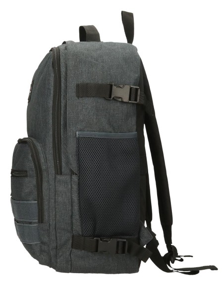 63328C8 MOCHILA ADAP. 44CM. PJL ARIS EVERGREEN DENIM OSCURO 63328C8 MOCHILA ADAP. 44CM. PJL ARIS EVERGREEN DENIM OSCURO