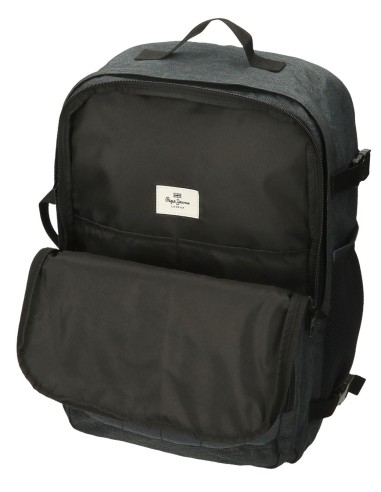 63328C8 MOCHILA ADAP. 44CM. PJL ARIS EVERGREEN DENIM OSCURO