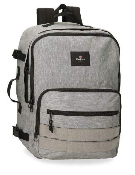 63328H1 MOCHILA ADAP. 44CM. PJL ARIS EVERGREEN GRIS 63328H1 MOCHILA ADAP. 44CM. PJL ARIS EVERGREEN GRIS