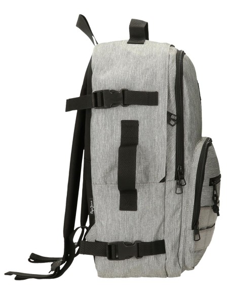 63328H1 MOCHILA ADAP. 44CM. PJL ARIS EVERGREEN GRIS 63328H1 MOCHILA ADAP. 44CM. PJL ARIS EVERGREEN GRIS