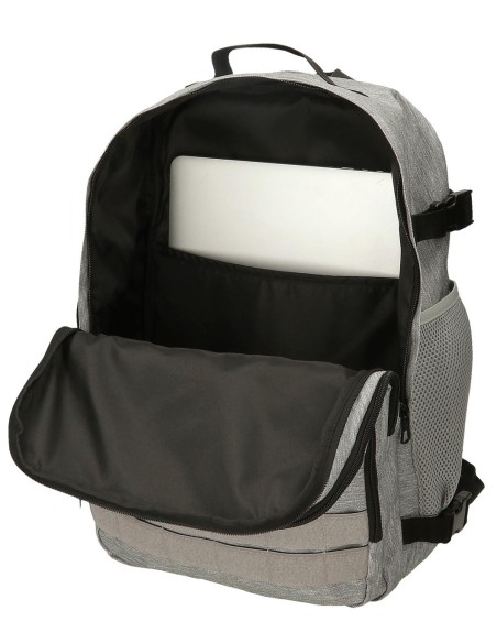 63328H1 MOCHILA ADAP. 44CM. PJL ARIS EVERGREEN GRIS 63328H1 MOCHILA ADAP. 44CM. PJL ARIS EVERGREEN GRIS
