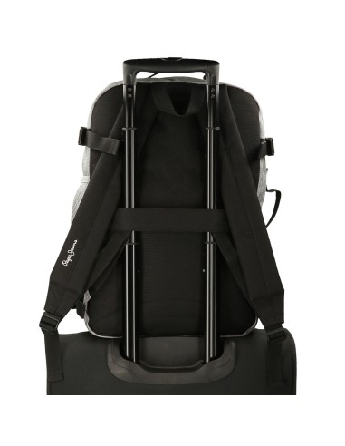 63328H1 MOCHILA ADAP. 44CM. PJL ARIS EVERGREEN GRIS