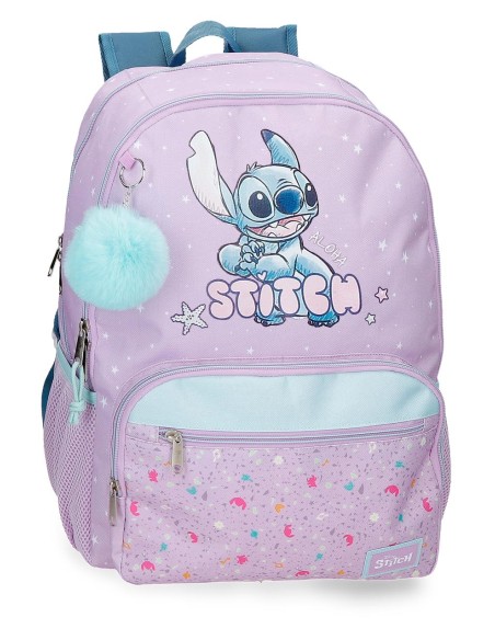 3162641 MOCHILA 44CM 2C. LOVELY STITCH