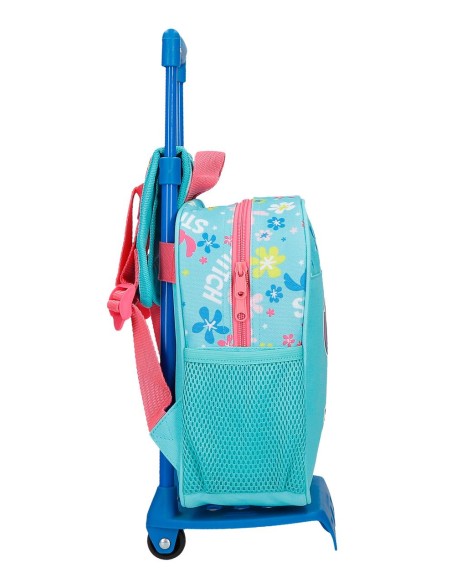 49520T2 MOCHILA ADAP. 25CM. C/CARRO. ALOHA STITCH