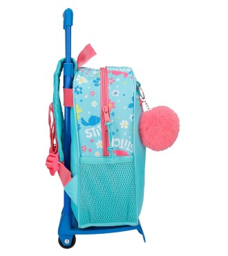49521T2 MOCHILA ADAP. 28CM. C/CARRO. ALOHA STITCH 2
