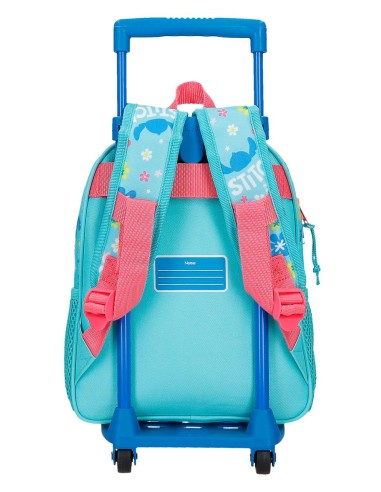 49521T2 MOCHILA ADAP. 28CM. C/CARRO. ALOHA STITCH