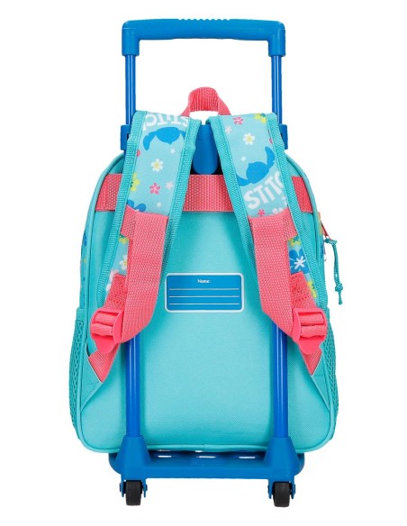 49521T2 MOCHILA ADAP. 28CM. C/CARRO. ALOHA STITCH