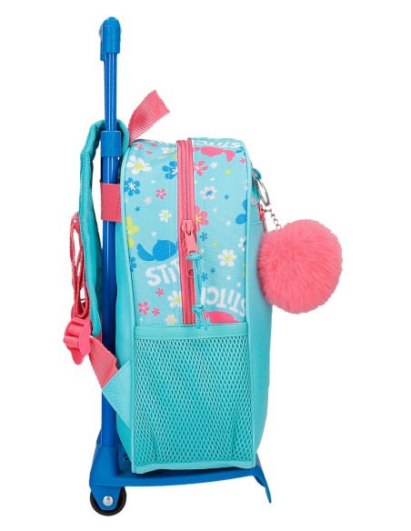 49521T2 MOCHILA ADAP. 28CM. C/CARRO. ALOHA STITCH