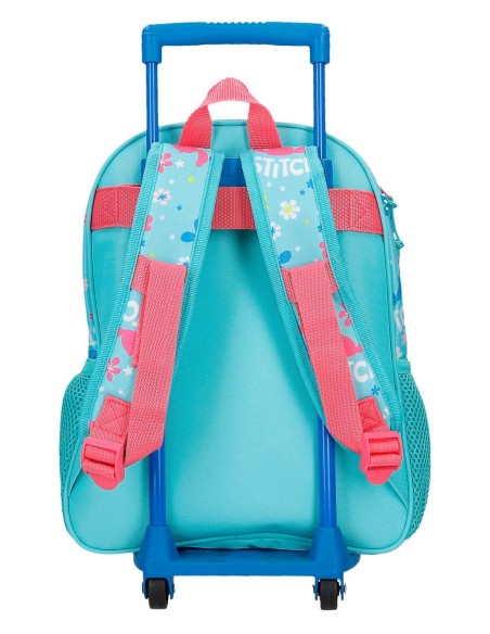 49522T2 MOCHILA ADAP. 33CM. C/CARRO. ALOHA STITCH