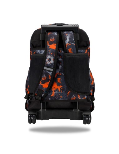 Mochila Trolley Coolpack  Buzzer Fire Ball Mochilas con r...
