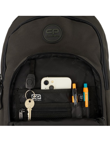 Mochila Basic Plus Coolpack Ripstop Verde Mochilas Escola...
