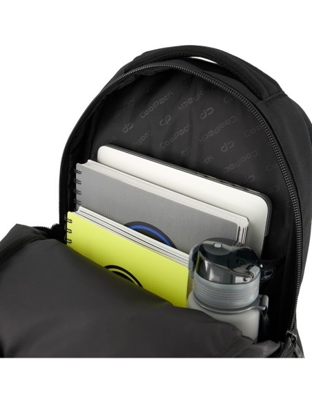 Mochila Basic Plus Coolpack Ripstop Black Mochilas Escola...