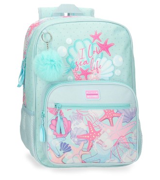 3052341 MOCHILA 38CM. MOVOM I LOVE SEA LIFE