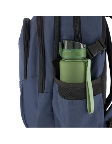 Mochila Escolar Factor Coolpack Ripstop Blue Mochilas Esc...
