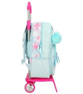 30523T1 MOCHILA ADAP. 38CM. C/CARRO. MOVOM I LOVE SEA LIFE 2