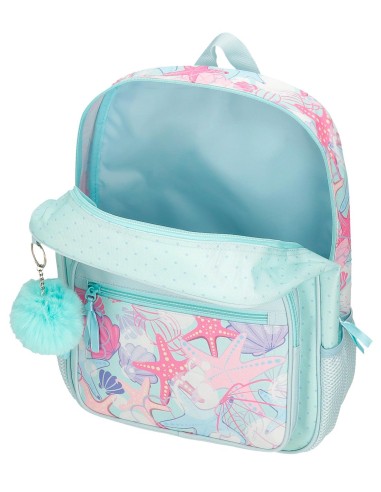 30523T1 MOCHILA ADAP. 38CM. C/CARRO. MOVOM I LOVE SEA LIFE