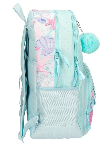 3052641 MOCHILA 44CM 2C. MOVOM I LOVE SEA LIFE