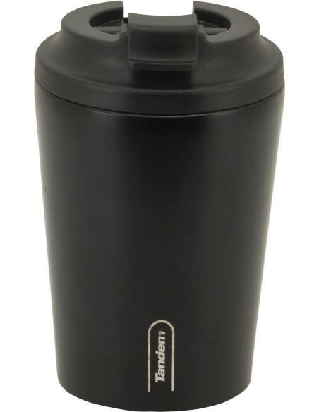 Vaso Acero Inoxidable Metalizado 350 ML Tandem Negro