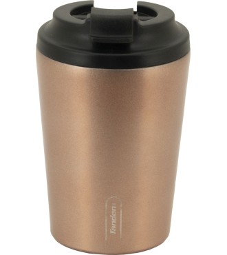 Vaso Acero Inoxidable Metalizado 350 ML Tandem Dorado
